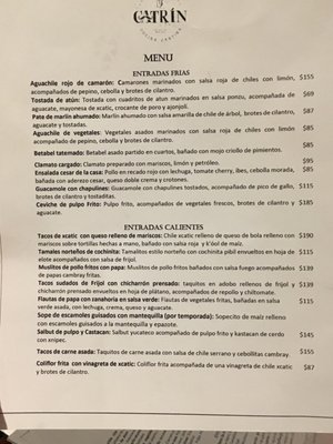 Menu photo 8 Catrín Mérida, YUC Menu photo 8 Catrín Mérida, YUC