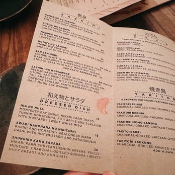 Rintaro - Menu - Izakaya Near Me - San Francisco, California Rintaro - Menu - Izakaya Near Me - San Francisco, California