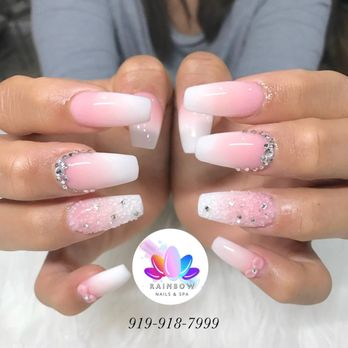 Rainbow Nails Spa - Christmas nails design - Nail Salons Near Me - Chapel Hill, North Carolina