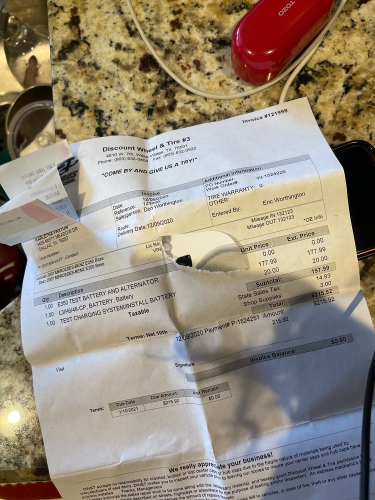 DISCOUNT WHEEL & TIRE Updated August 2024 4810 W 7th St, Texarkana