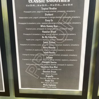Jujubar - Menu - Juice Bars & Smoothies Near Me - Costa Mesa, California