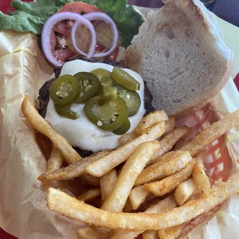 Wild West Burgers - Jalepeno cheese burger - Burgers Near Me - San Antonio, Texas