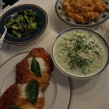 Elina's - Chicken Parmesan, broccoli, angel hair, vodka rigatoni - Italian Near Me - Chicago, Illinois Elina's - Chicken Parmesan, broccoli, angel hair, vodka rigatoni - Italian Near Me - Chicago, Illinois