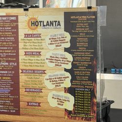 Hotlanta Wings And Things - Menu