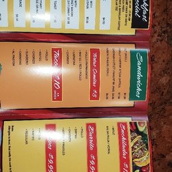 Guacamole Restaurant - Part 1: Menu