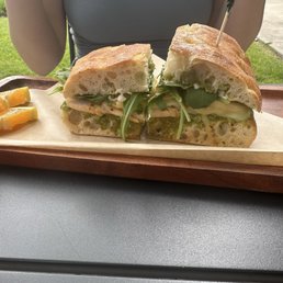Chicken pesto sandwich Chicken pesto sandwich