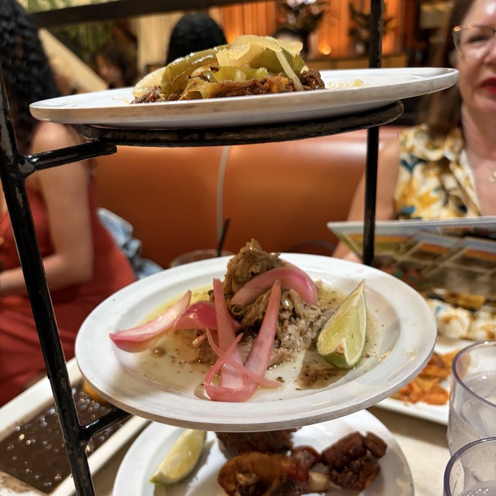Havana Central - Tower with Ropa Vieja, Pernil, and Pork bites. The first two were delicious. The last was a little dry. - Cuban Near Me - New York, New York Havana Central - Tower with Ropa Vieja, Pernil, and Pork bites. The first two were delicious. The last was a little dry. - Cuban Near Me - New York, New York