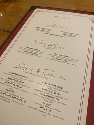 The Red Clay Table by null