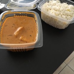 Le Kashmir - Poulet Kashmir et riz parfumé.