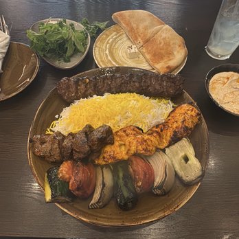 Avesta Persian Grill - Kabob combo with extra meat - Persian/Iranian Near Me - Houston, Texas Avesta Persian Grill - Kabob combo with extra meat - Persian/Iranian Near Me - Houston, Texas