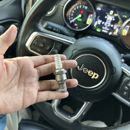 What caused my flat tire! Not a nail but a spark plug! Only in LA! What caused my flat tire! Not a nail but a spark plug! Only in LA!