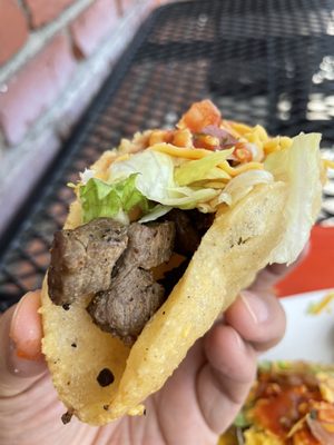 Arturo's Puffy Taco by null