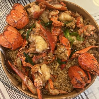 JM Seafood Restaurant - Lobster Sticky Rice - Seafood Near Me - Chicago, Illinois