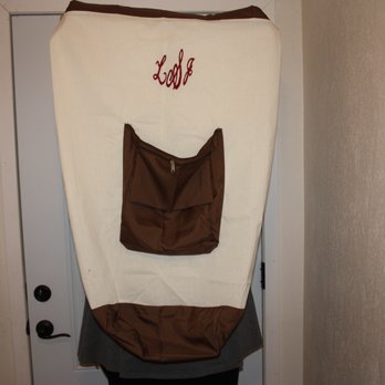 Up In Stitches - monogrammed-closet-organizer - Embroidery & Crochet Near Me - Belton, Texas