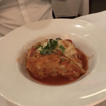 Ristorante Quattro - Rigatoni with tomato sauce and melted smoked Gouda - Italian Near Me - Montreal, Quebec