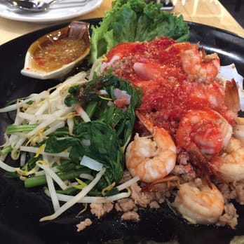 Udom Thai - Yum yen ta fo noodles. Very good ! Taste very authentic like what you expect in Bangkok! - Thai Near Me - Centennial, Colorado Udom Thai - Yum yen ta fo noodles. Very good ! Taste very authentic like what you expect in Bangkok! - Thai Near Me - Centennial, Colorado