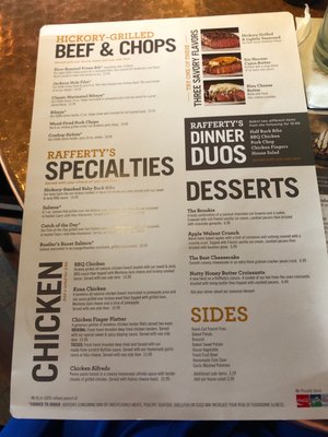 Menu photo 8 Raffertys Restaurant & Bar Clarksville, TN Menu photo 8 Raffertys Restaurant & Bar Clarksville, TN