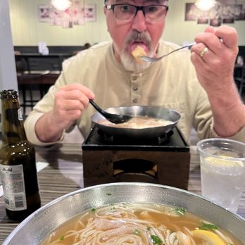 Ragin’ Pot - Soup w/pork YUM! - Hot Pot Near Me - Port Hueneme, California