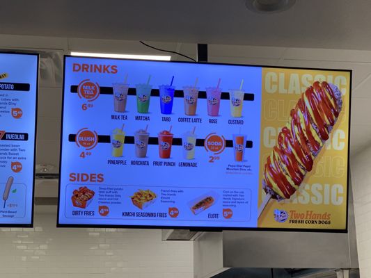 Two Hands Corn Dogs KATY by null