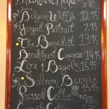 Paul's Place - Specialty menu - Breakfast & Brunch Near Me - Hilo, Hawaii