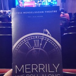 Mendelssohn Theatre - Merrily we roll along!