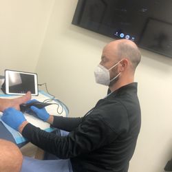 Ultrasound guided foot and ankle injections