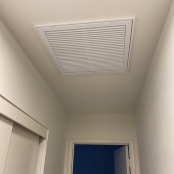Evolution Heating And Air Conditioning - The air return was the old attic access. - Heating & Air Conditioning/HVAC Near Me - Fullerton, California