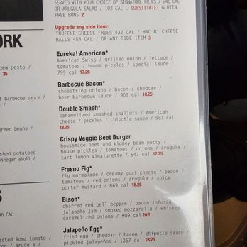 Eureka! - Menu - American Near Me - Roseville, California