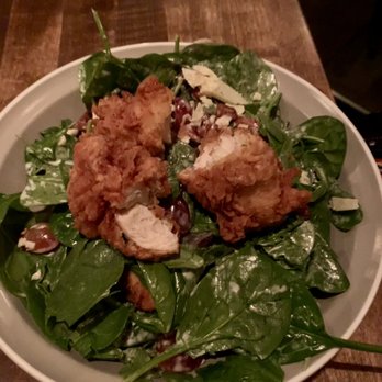 Whiskey Cake - Crispy Fried Chicken Salad - New American Near Me - Plano, Texas Whiskey Cake - Crispy Fried Chicken Salad - New American Near Me - Plano, Texas