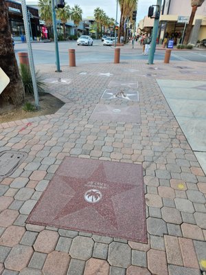Walk of the Stars Palm Springs by null