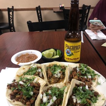 El Cantarito - Pastor and Chicharones Tacos + A beer, GREAT TACO TUESDAY - Mexican Near Me - Placentia, California El Cantarito - Pastor and Chicharones Tacos + A beer, GREAT TACO TUESDAY - Mexican Near Me - Placentia, California