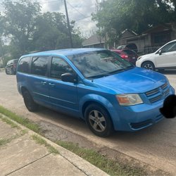 Alamo wheelchair transportation - A rear entry van .