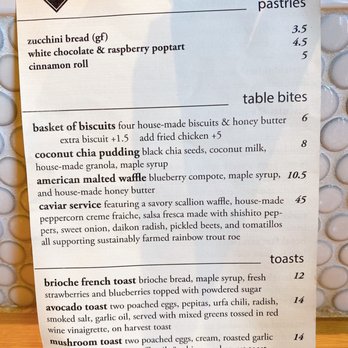 Forthright - Menu - Cafes Near Me - Austin, Texas