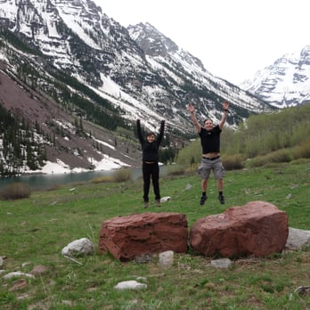 Maroon Bells Peaks - Or are we the kids?! - Rock Climbing Near Me