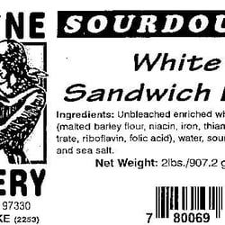 Alpine Sourdough Bakery - Loaf Tag