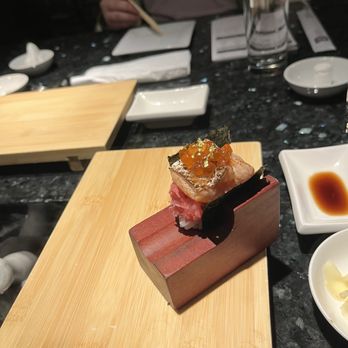 Komé - Tuna belly mini roll - Sushi Bars Near Me - Dallas, Texas Komé - Tuna belly mini roll - Sushi Bars Near Me - Dallas, Texas