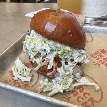 The Crack Shack - Coop Deville Sandwich - Chicken Shop Near Me - Costa Mesa, California