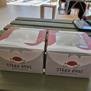 Stray Dogs Coffee Roasters - Cute packaging for pastries - Coffee Roasteries Near Me - Riverside, California