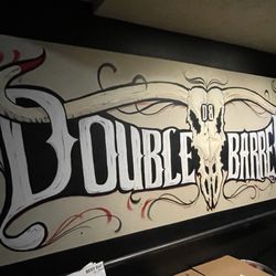 Double Barrel Taphouse - The sign