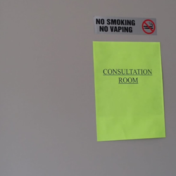 Patient consultation room