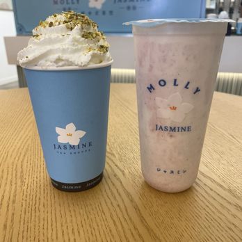 Molly Jasmine Tea Shoppe - Da Hong Po Strawberry smoothie - Juice Bars & Smoothies Near Me - Davis, California Molly Jasmine Tea Shoppe - Da Hong Po Strawberry smoothie - Juice Bars & Smoothies Near Me - Davis, California