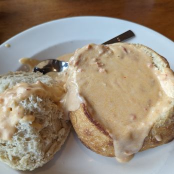 The Boardwalk - Lobster Bisque in Bread Bowl - Seafood Near Me - Put In Bay, Ohio The Boardwalk - Lobster Bisque in Bread Bowl - Seafood Near Me - Put In Bay, Ohio