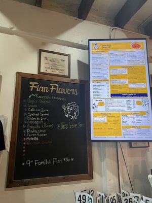 Menu photo 1 Flan Factory Tampa, FL