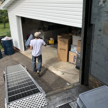Midwest Mini Storage & Movers - Unloading a semi trailer for a customer in Kingsford - Self Storage Near Me - Iron Mountain, Michigan Midwest Mini Storage & Movers - Unloading a semi trailer for a customer in Kingsford - Self Storage Near Me - Iron Mountain, Michigan