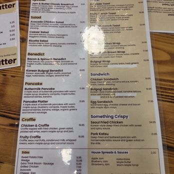 Jam & Butter - Menu - Coffee & Tea Near Me - Abbotsford, British Columbia Jam & Butter - Menu - Coffee & Tea Near Me - Abbotsford, British Columbia