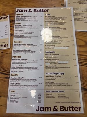 Menu photo 6 Jam & Butter Abbotsford, BC Menu photo 6 Jam & Butter Abbotsford, BC