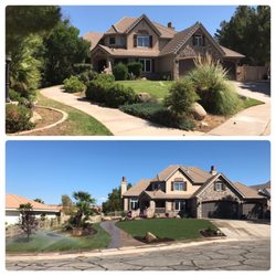 EcoGreen Landscaping - Before and After photo