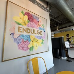 Endulge Cupcake Boutique - View in front of the table.