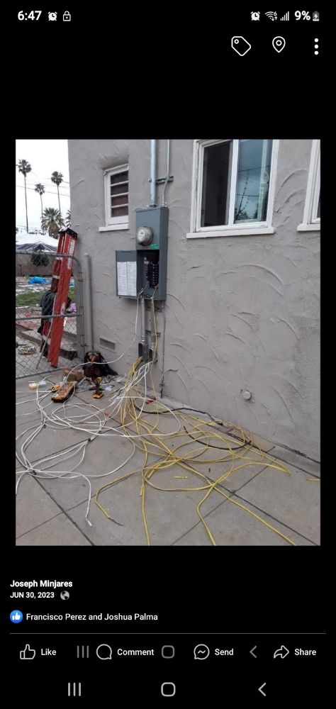 Slide of Joeboys electrical