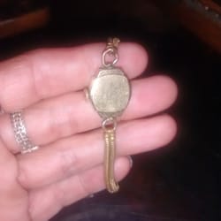 Alley Fine Art Frame - Bulova ladies vintage diamond accent wrist watch. 10 k gold filled with serial number